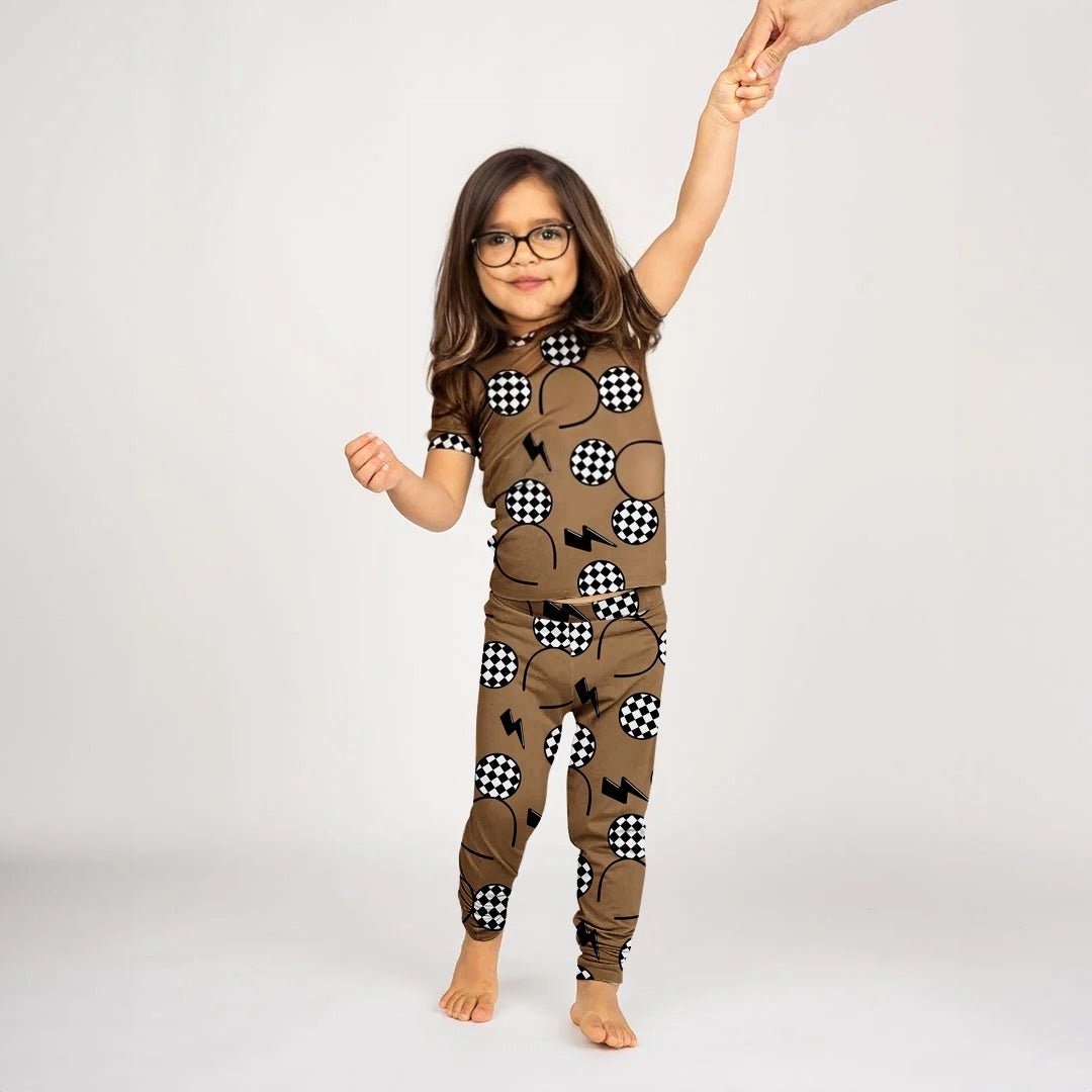 Raddest Day | Modal Short Sleeve 2 - Piece Lounge Set - Bunny Knots