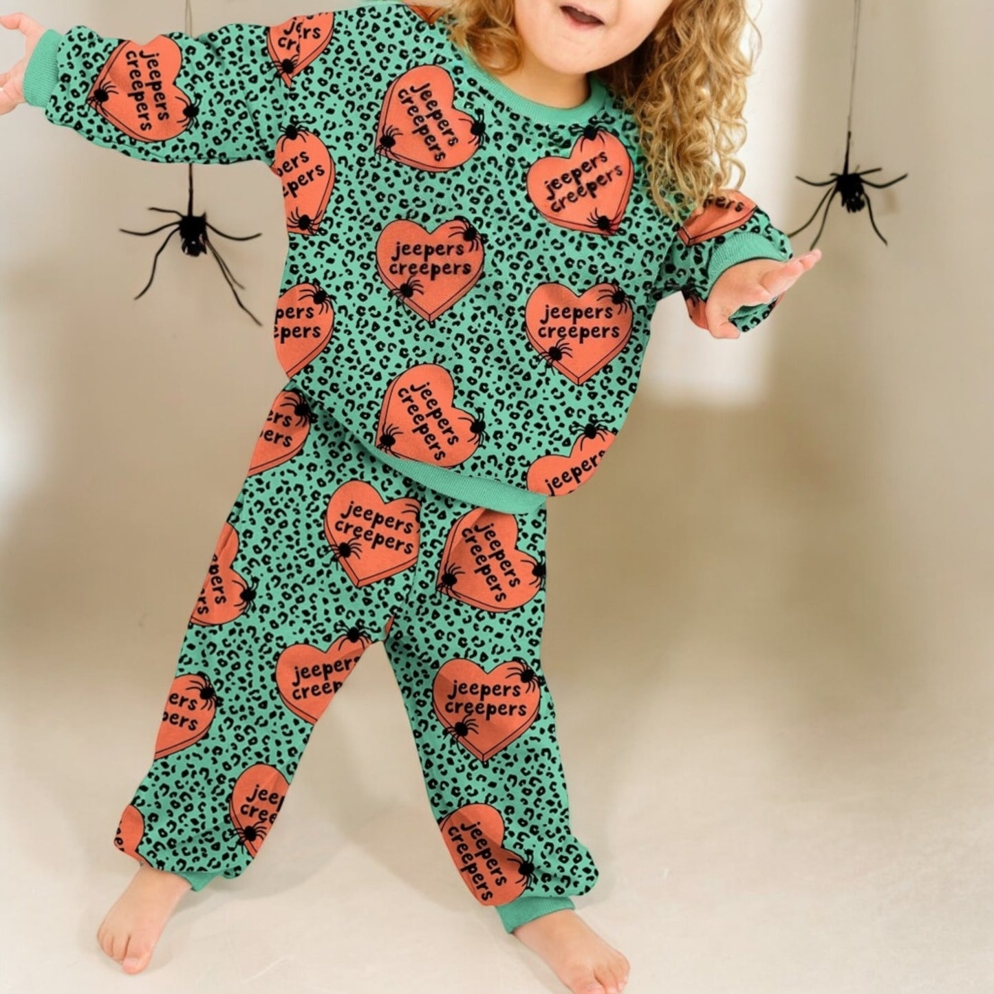 Jeepers Creepers | Bamboo French Terry Jogger Set