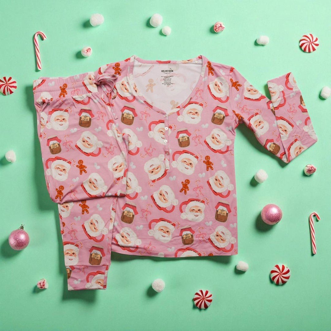 Cup O' Cheer | Women's Modal Pajama Set - Bunny Knots