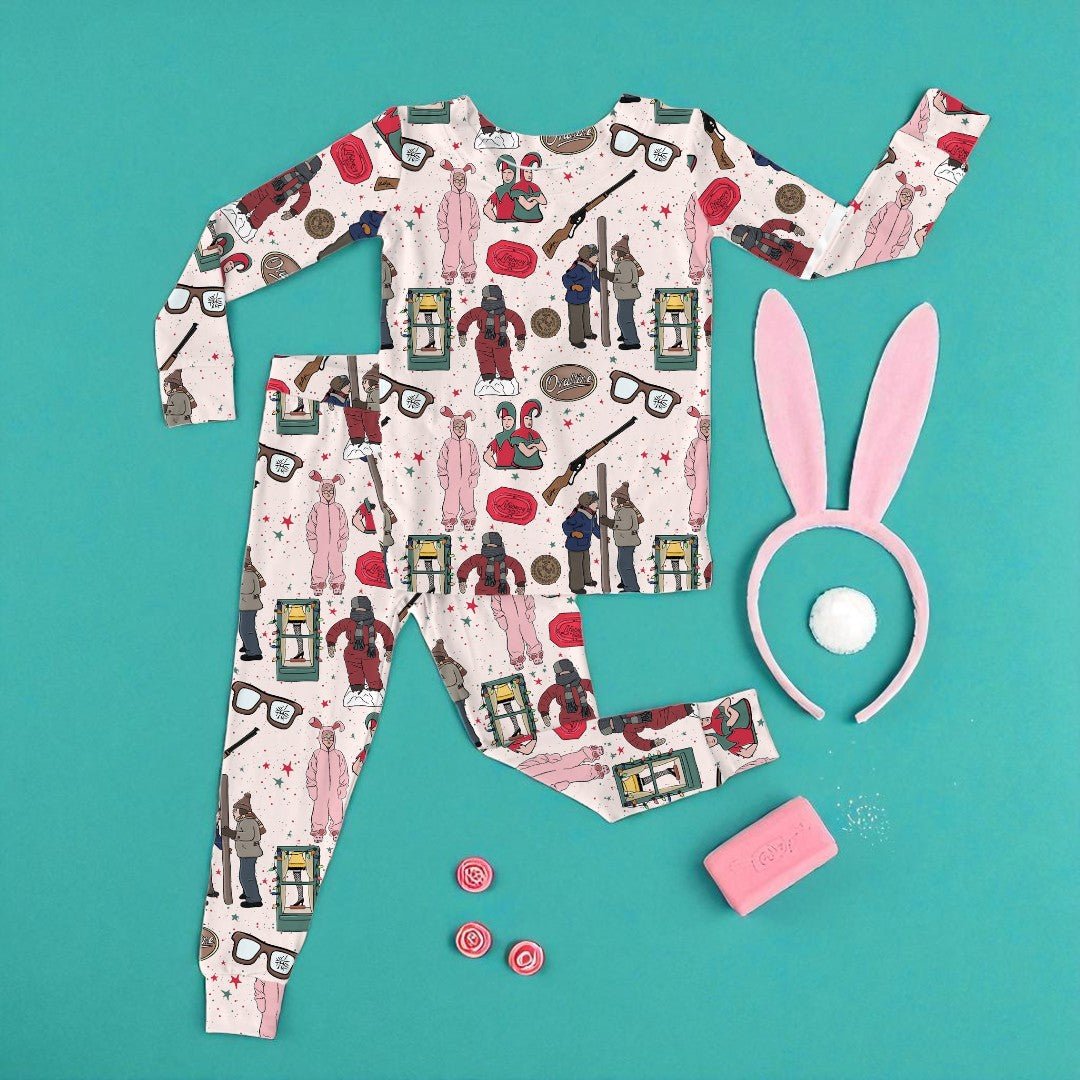 Ooh, Fudge | Modal 2 - Piece Pajama Set - Bunny Knots