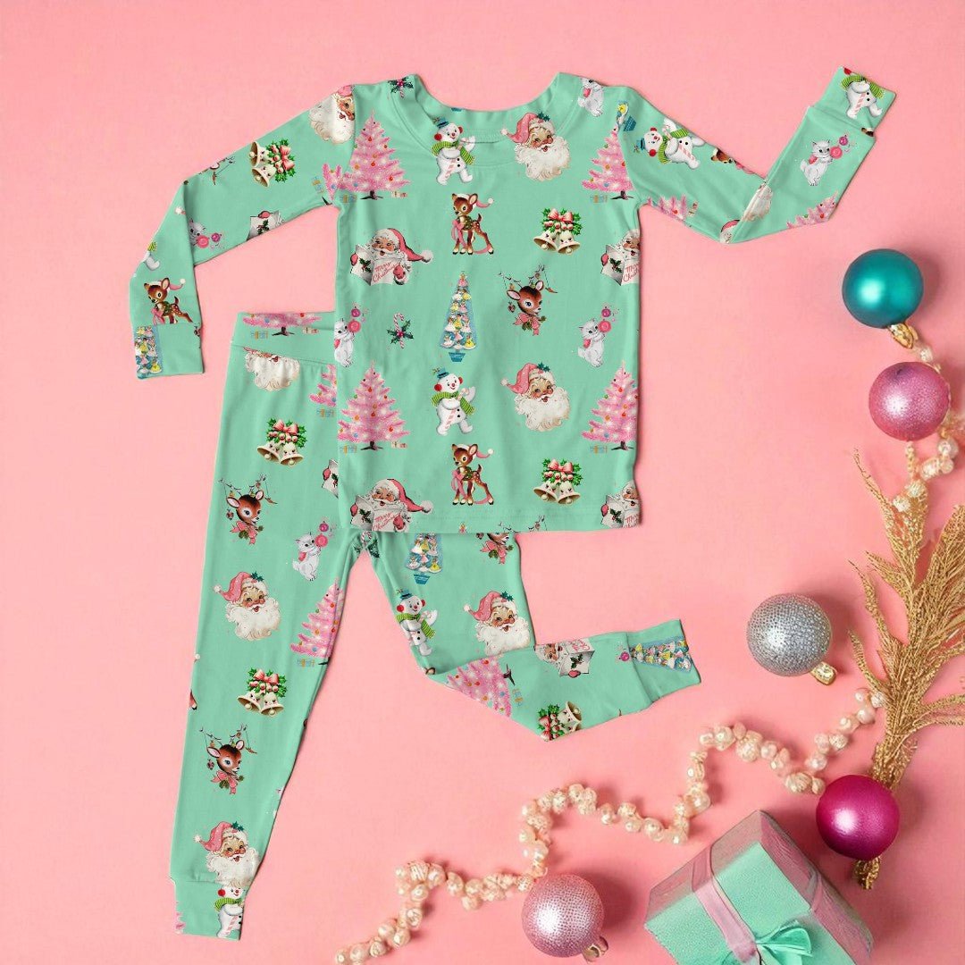 Atomic Joy | Modal 2 - Piece Pajama Set - Bunny Knots