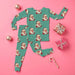 Gumdrop Pop (Teal) | Modal 2-Piece Pajama Set