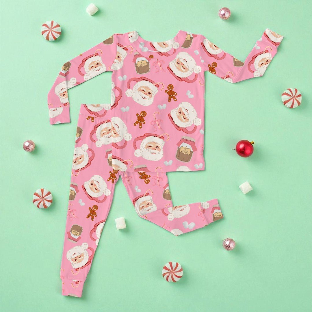 Cup O' Cheer | Modal 2 - Piece Pajama Set - Bunny Knots