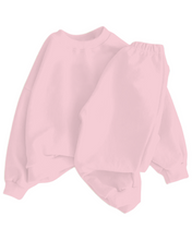 Load image into Gallery viewer, Bubblegum | Bamboo French Terry Jogger Set
