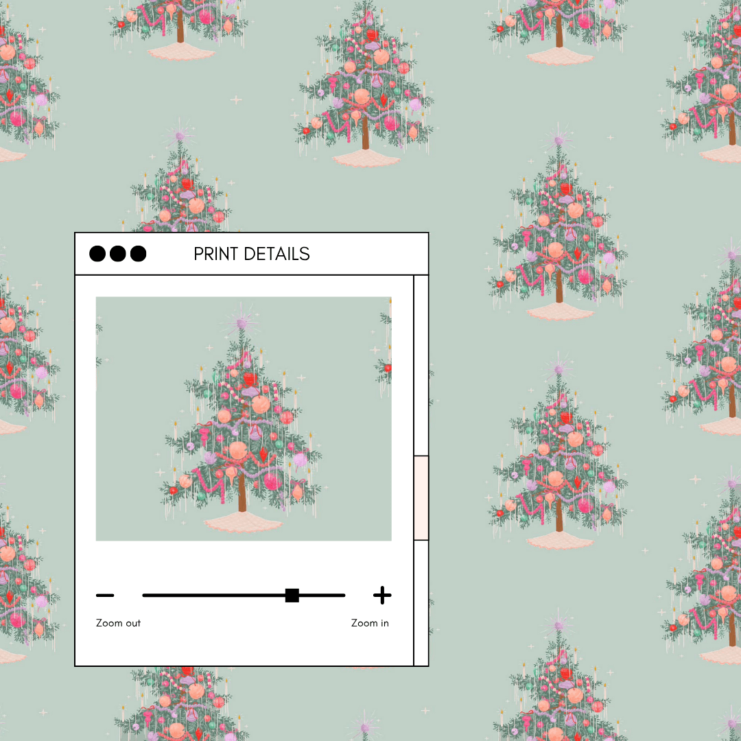 Tinsel Tidings | Women's Modal Pajama Set - Bunny Knots