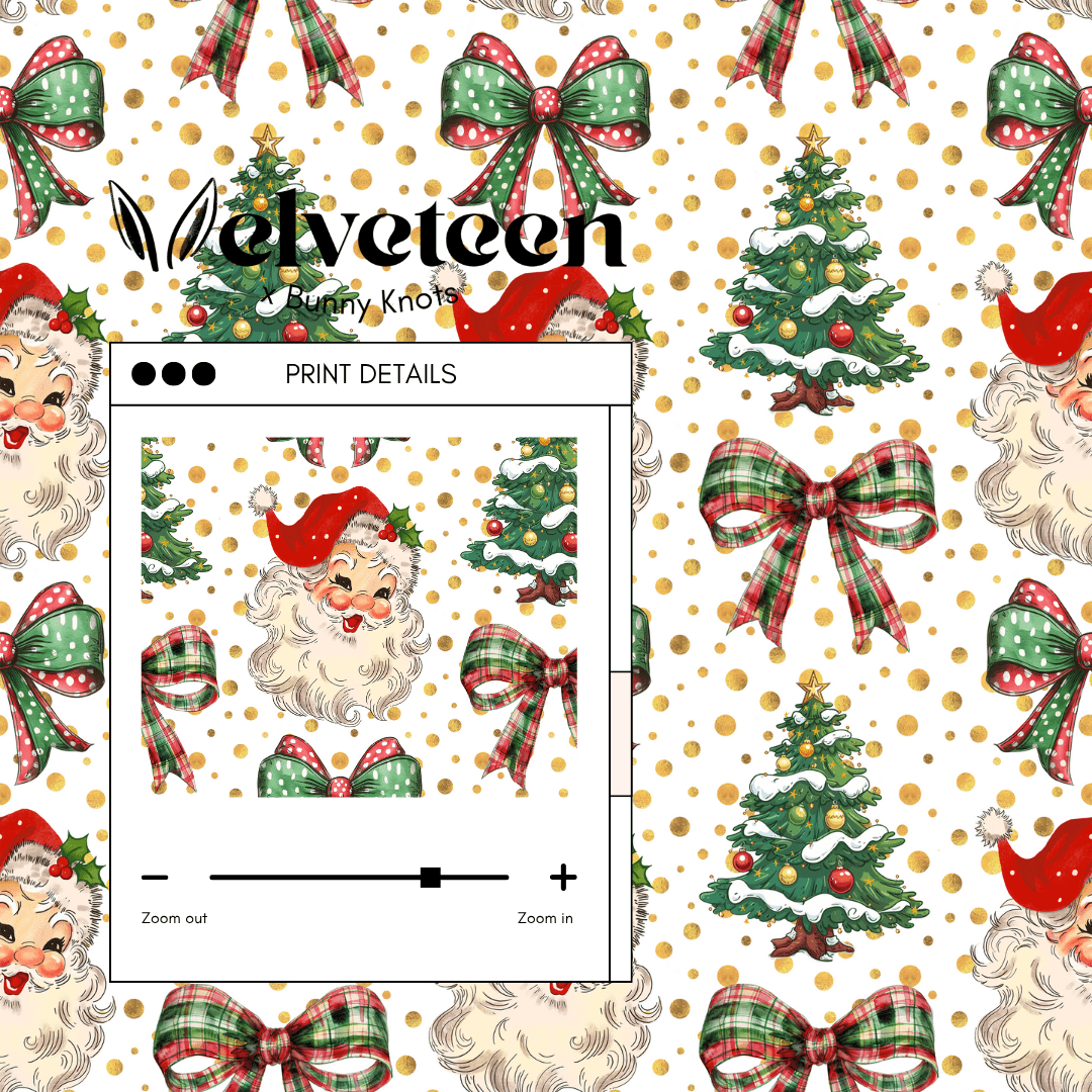 Coquette Kringle | Women's Modal Pajama Set - Bunny Knots