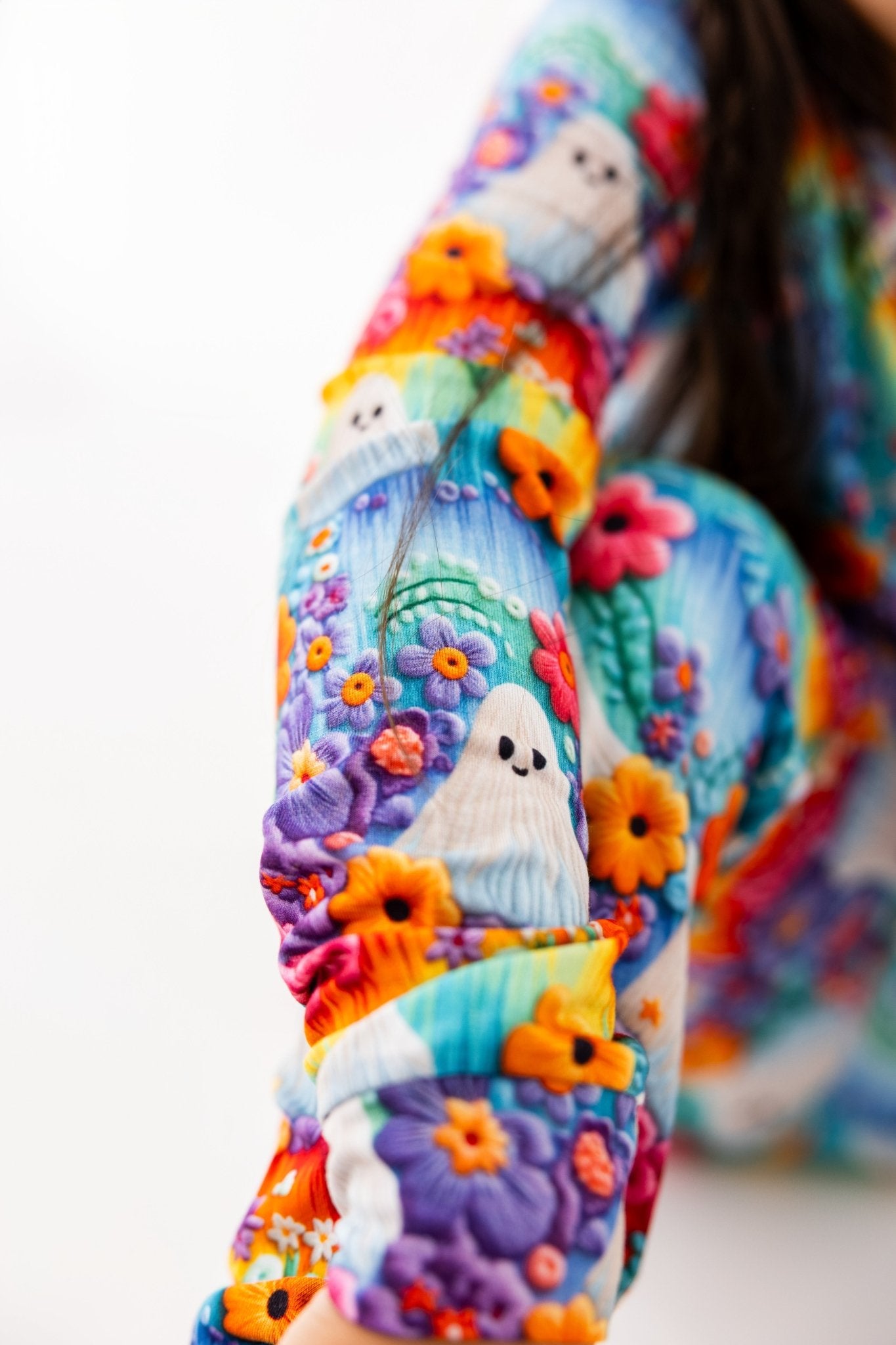 Little Haunts | 2 - Piece Pajama Lounge Set - Bunny Knots