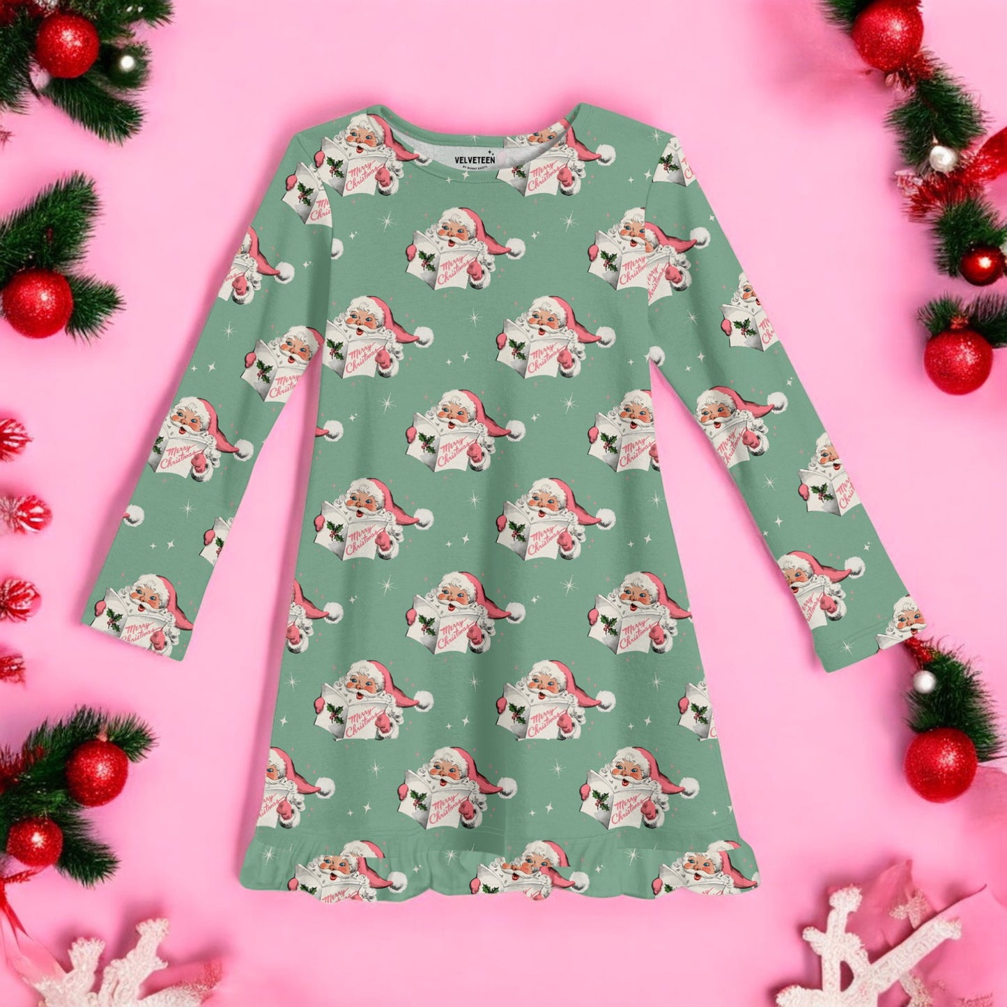 Christmas Carols | Bamboo Ruffle Gown
