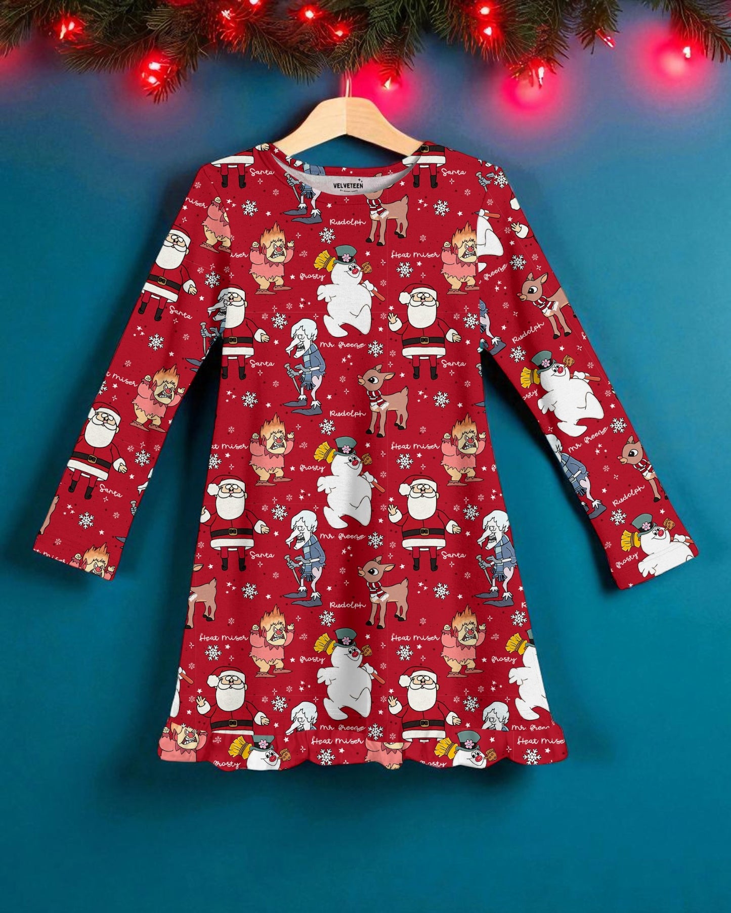 Nose So Bright | Modal Ruffle Gown