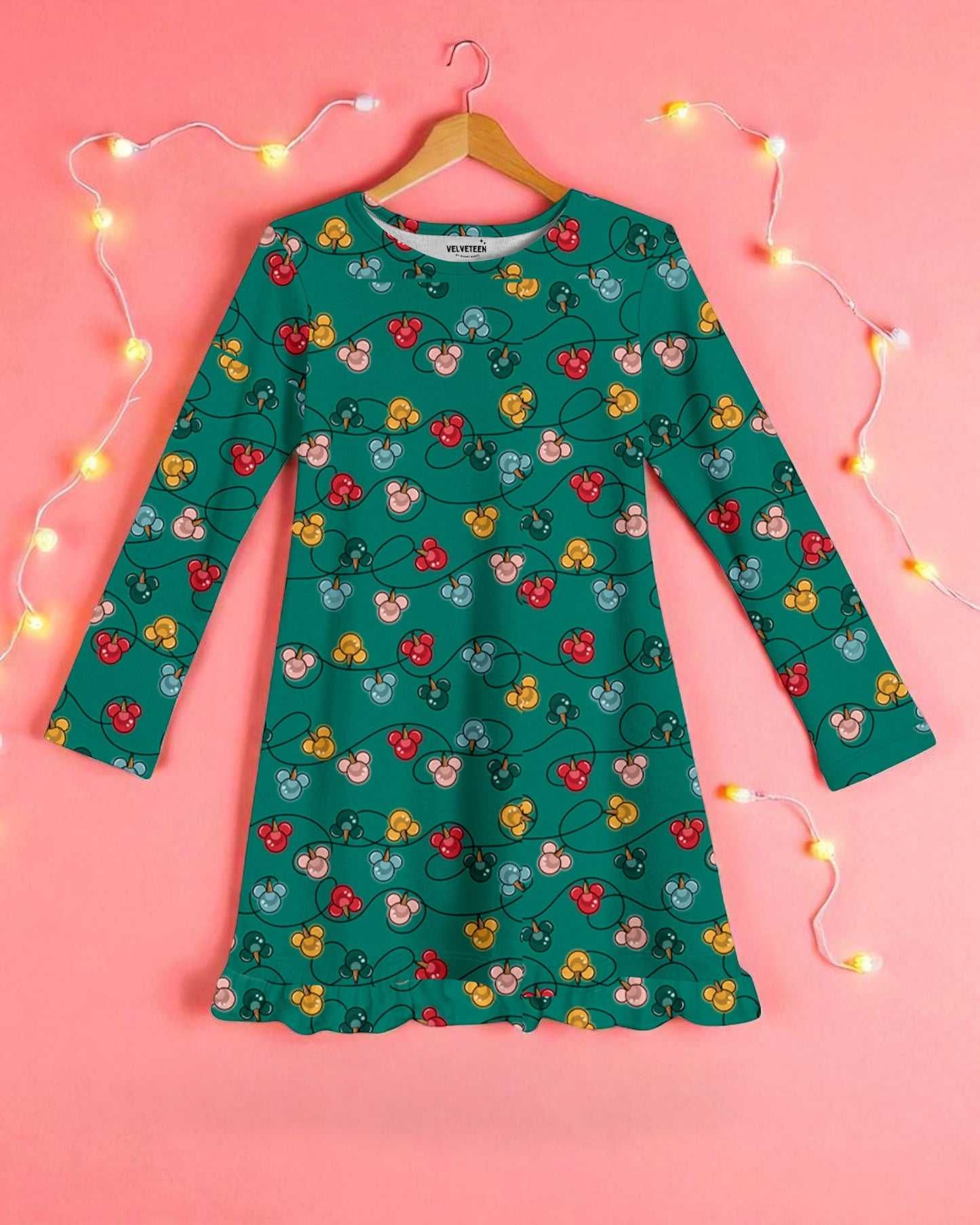 Mainstreet Lights | Modal Ruffle Gown