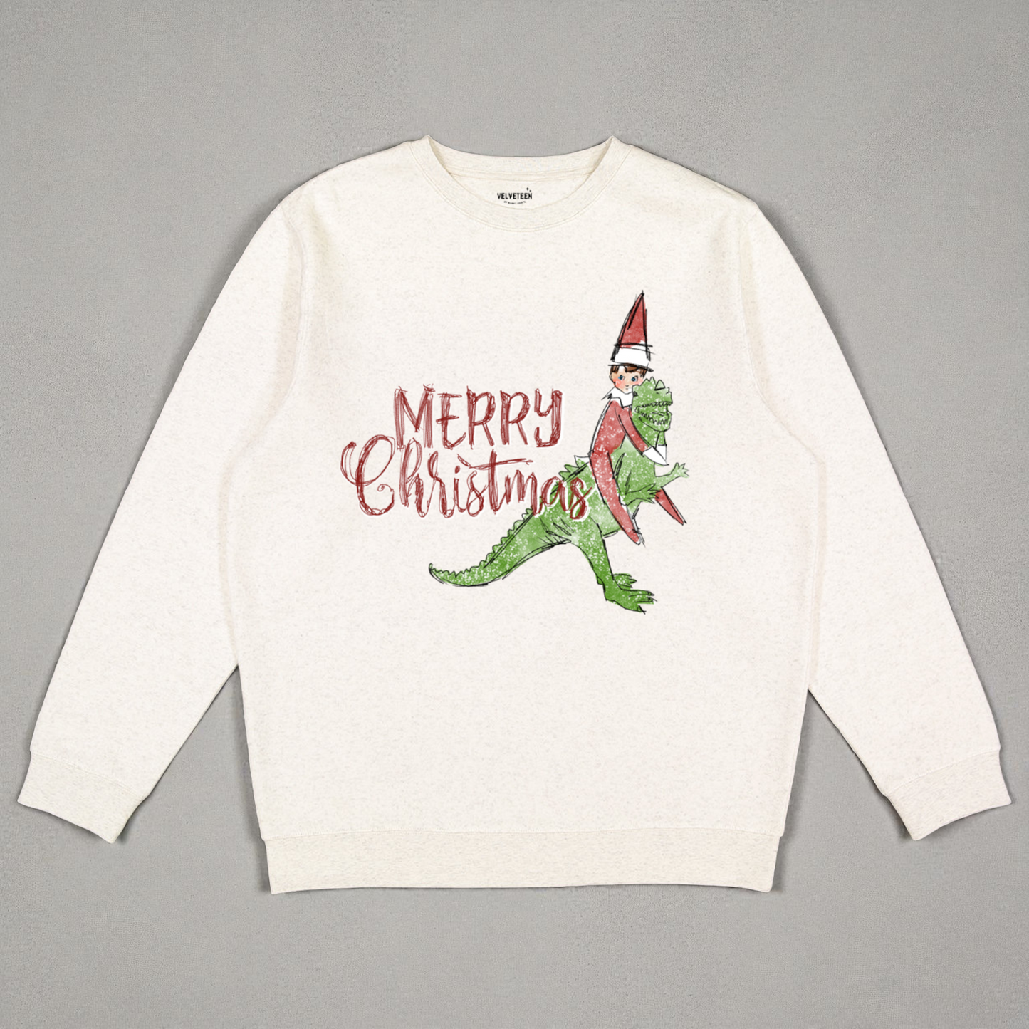 Elf-a-Saurus Crewneck Sweatshirt