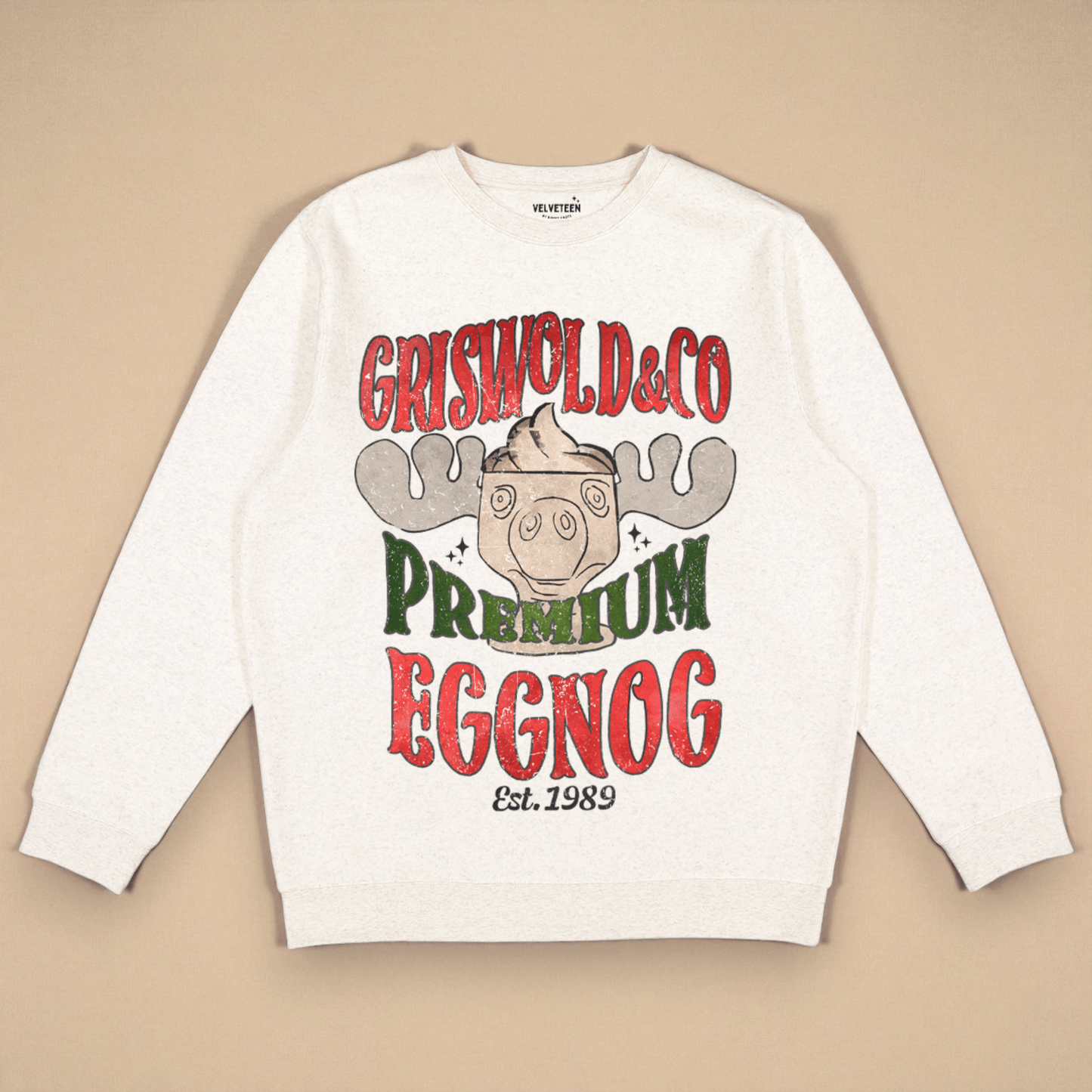 Griswold Eggnog Crewneck Sweatshirt - Bunny Knots