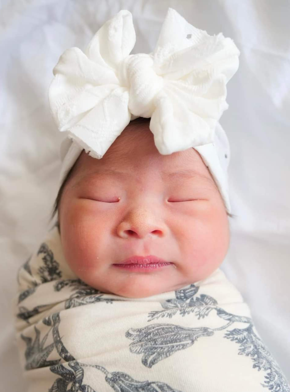 Halo | Creamery White | Eyelet Headwrap