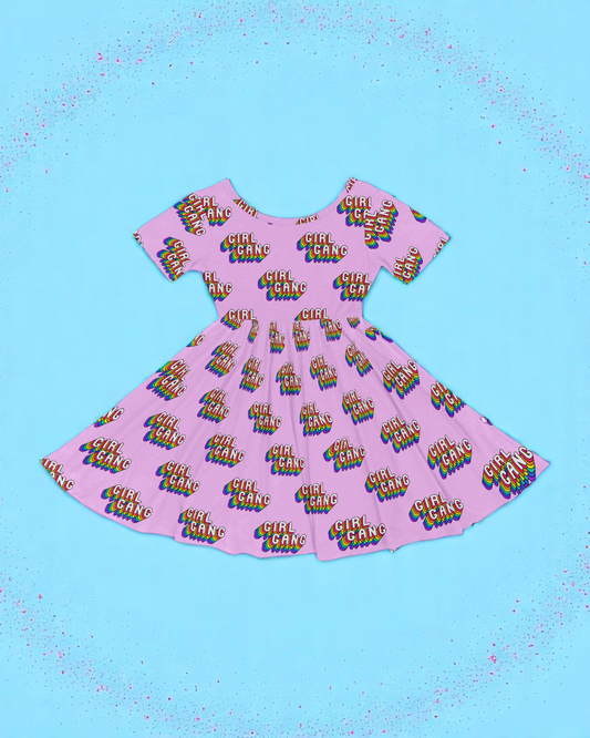 Girl Gang Twirl Dress