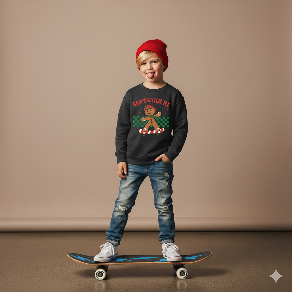 Can't Catch Me Crewneck Sweatshirt