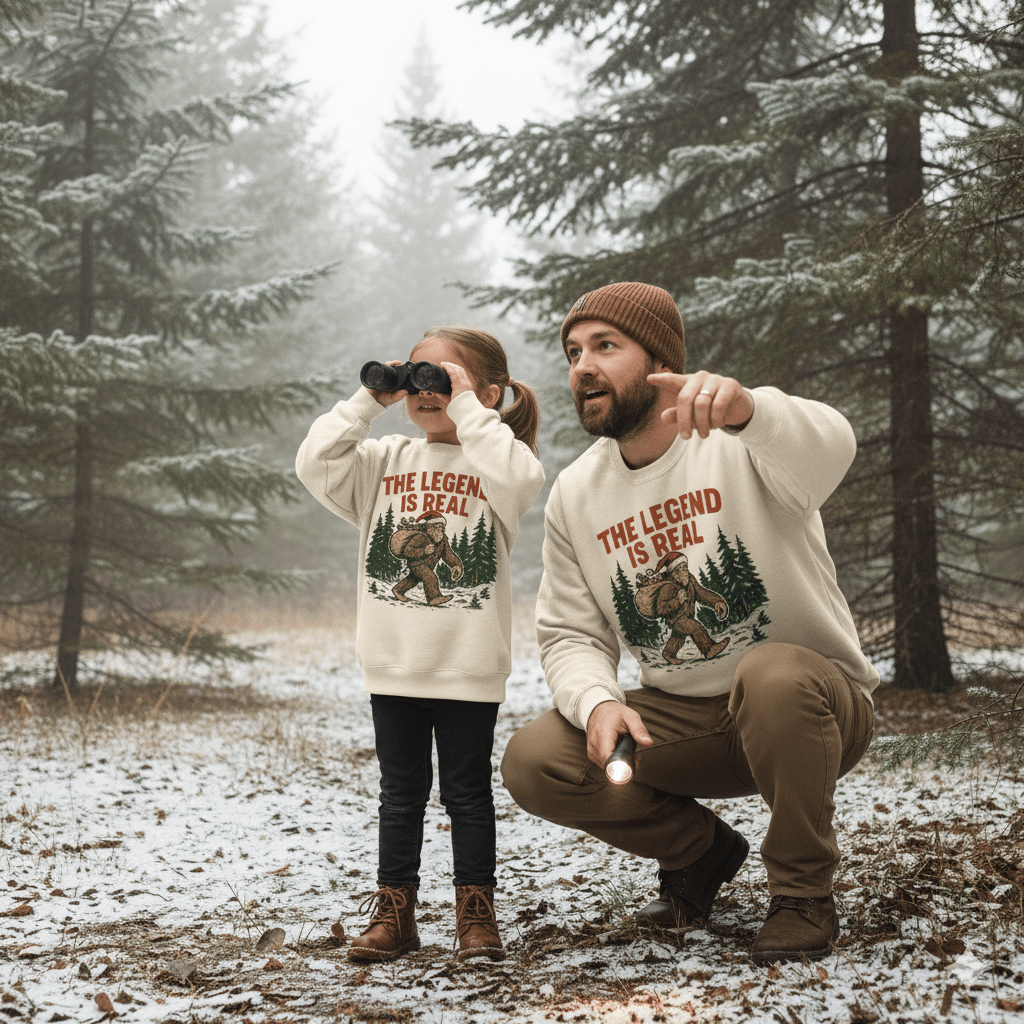 The Legend is Real Crewneck Sweatshirt - Bunny Knots