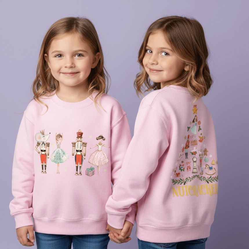 Nutcracker Crewneck Sweatshirt - Bunny Knots