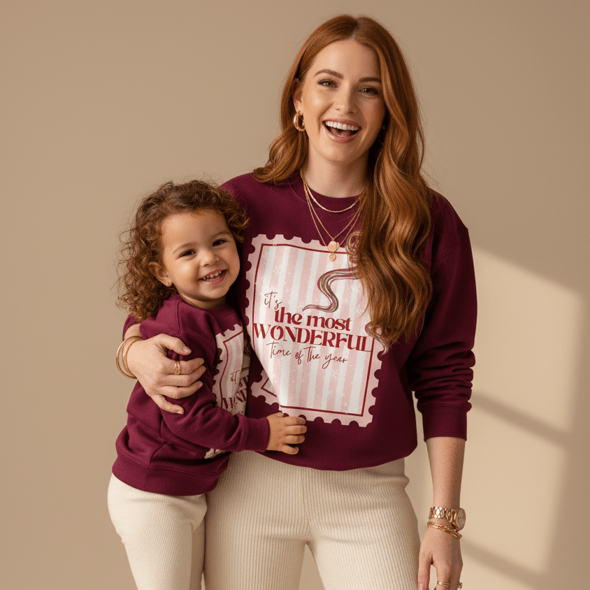 Most Wonderful Crewneck Sweatshirt - Bunny Knots