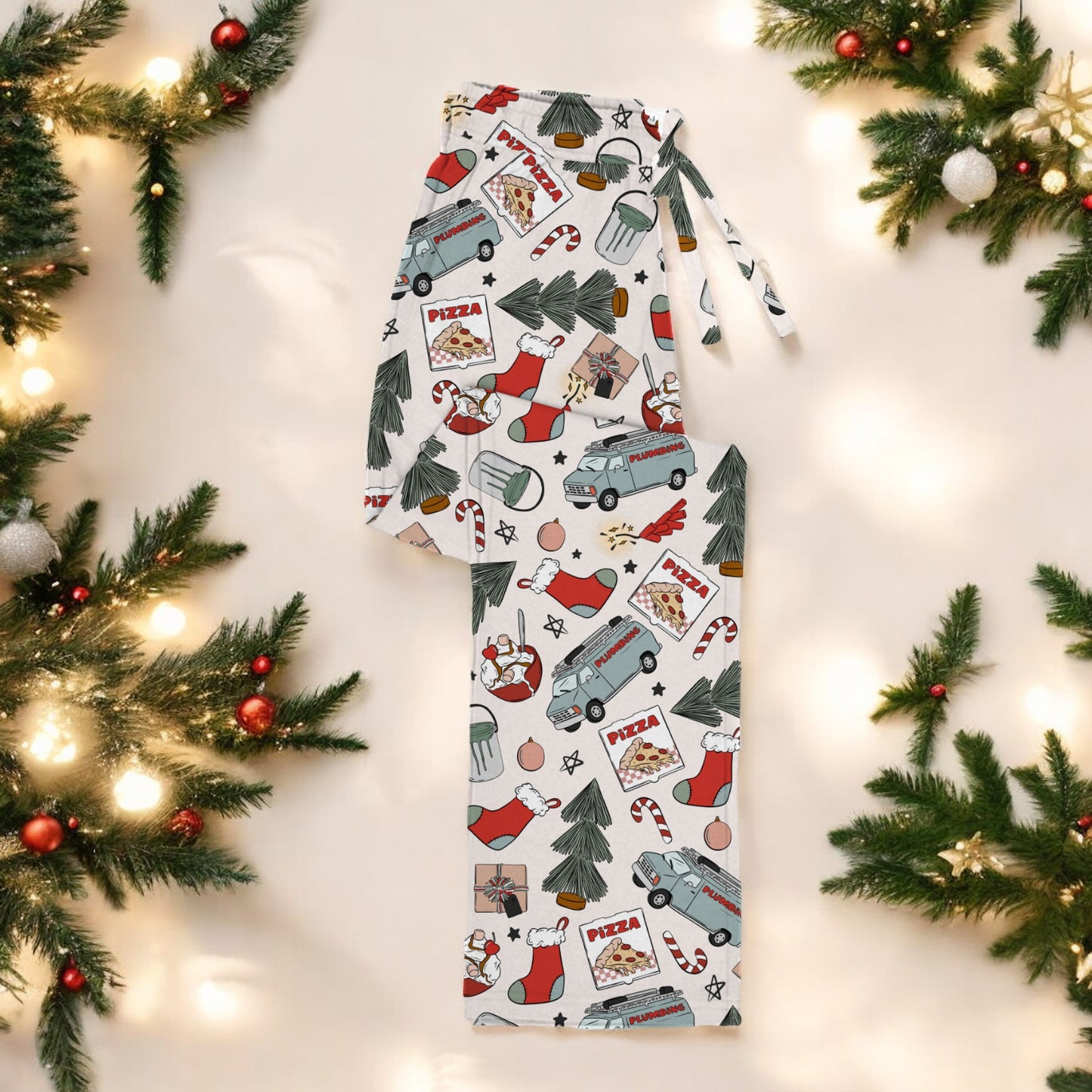 Home Alone | Unisex Bamboo Lounge Pants