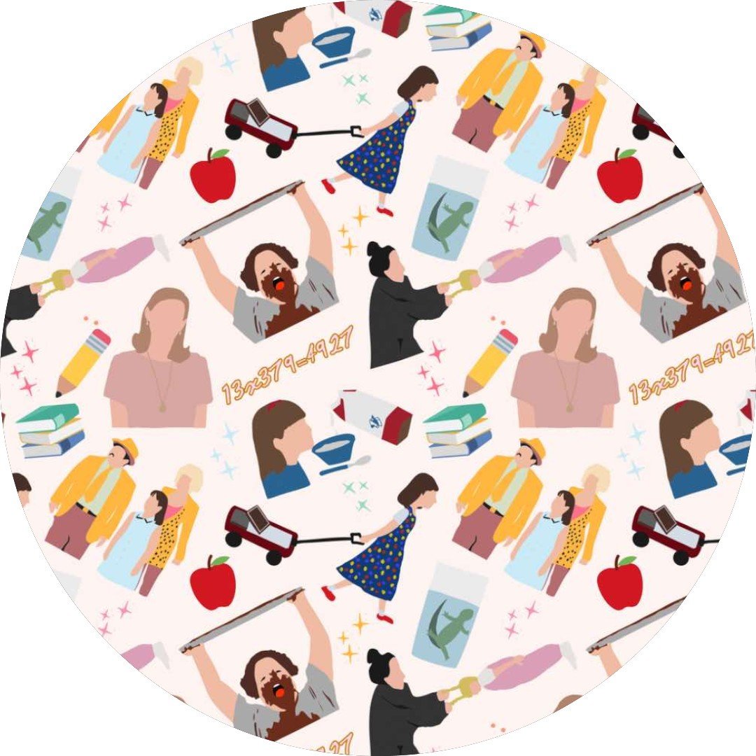 I'm Big You're Little | Women's Lounge Short Set - Bunny Knots