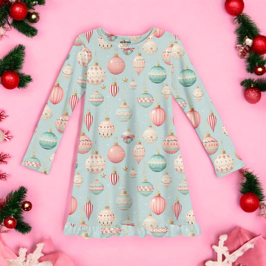 Merry Baubles | Bamboo Ruffle Gown