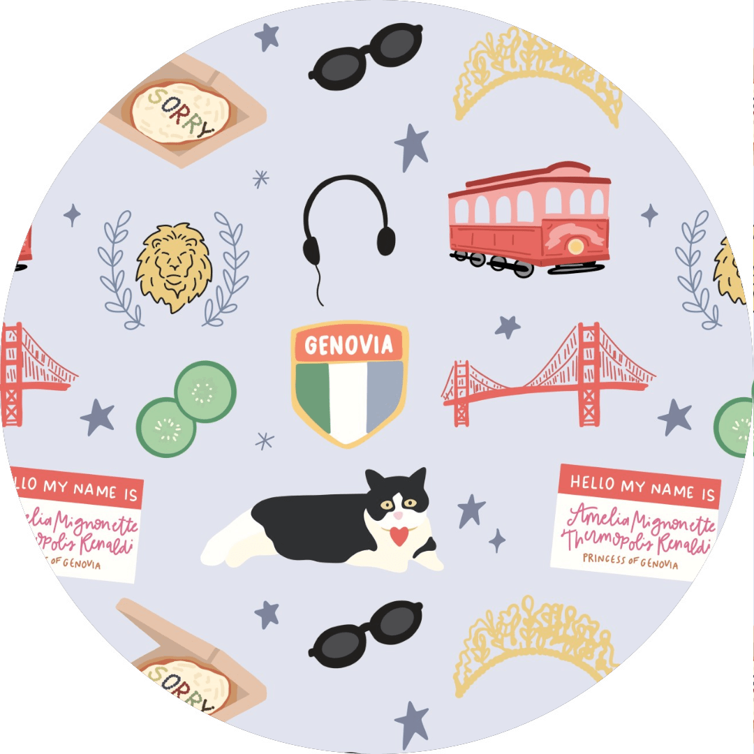 Princess of Genovia | Modal Short Sleeve 2 - Piece Lounge Set - Bunny Knots