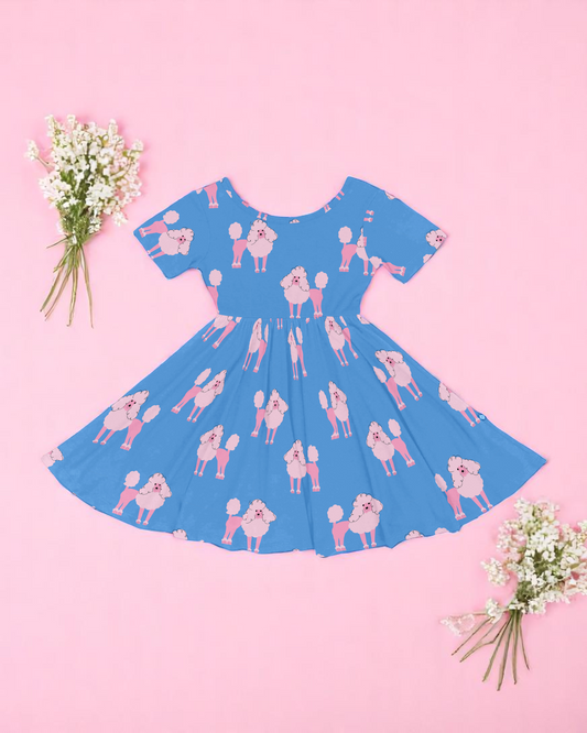 Posh Poodle Twirl Dress