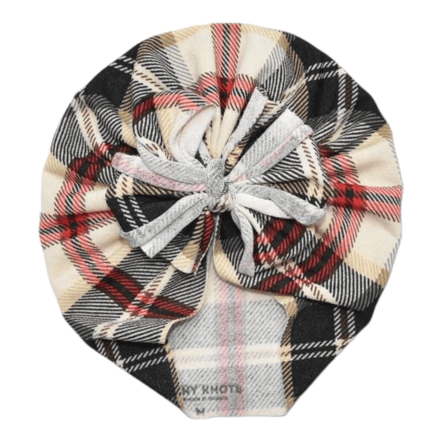 Theodora | F/W Plaid | Lightweight Sweater Headwrap - Bunny Knots