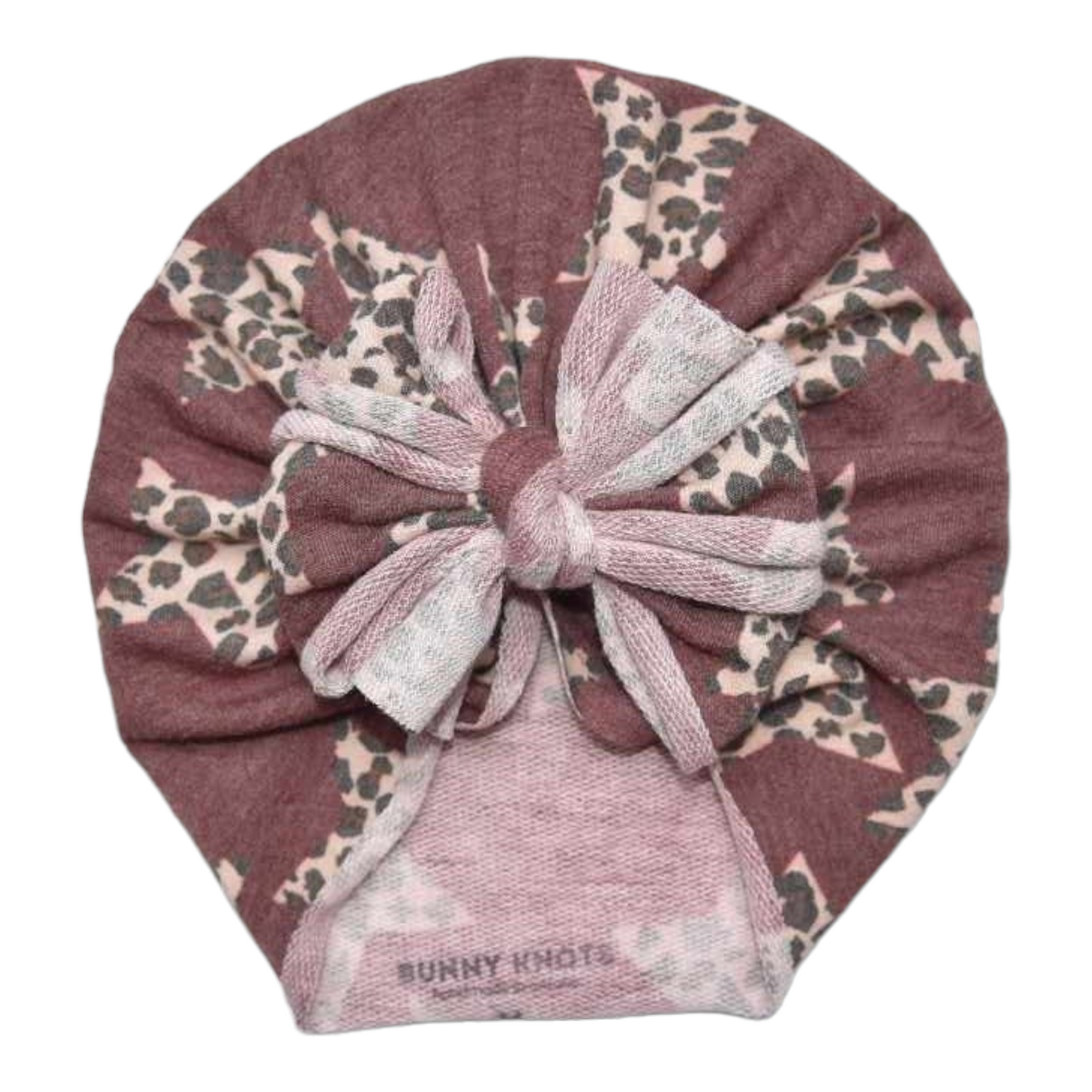 Arlynne | Leopard Stars | French Terry Headwrap