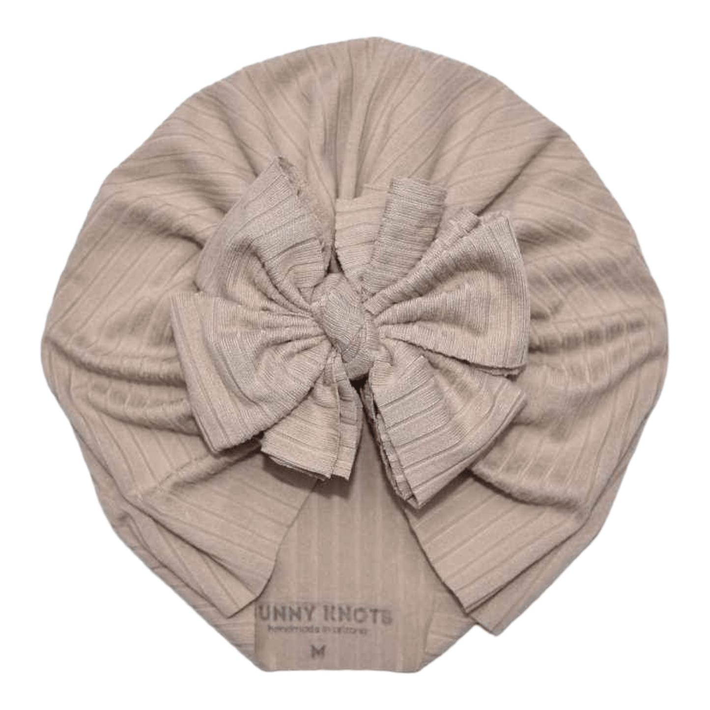 Malta | Chocolate Milk | Brushed Rib Headwrap - Bunny Knots