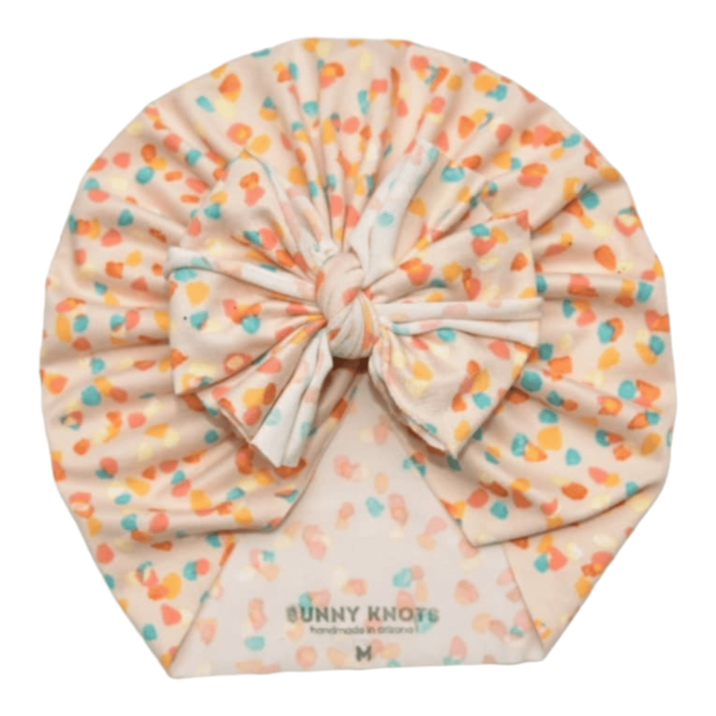 Clari | Summer Confetti | Classic Headwrap - Bunny Knots