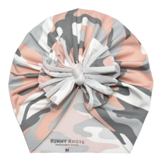 Jayne | Pink Camo | Swim Headwrap