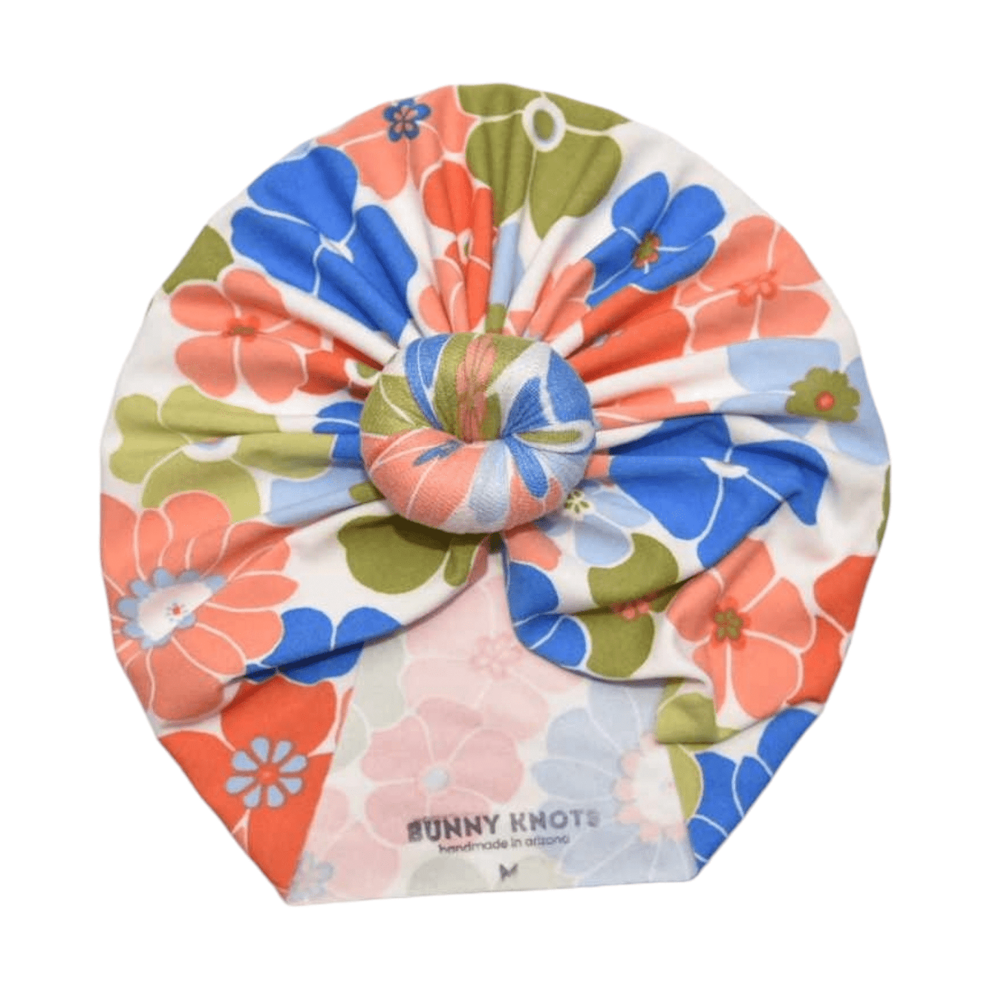 Brady | Retro Floral | Classic Headwrap - Bunny Knots