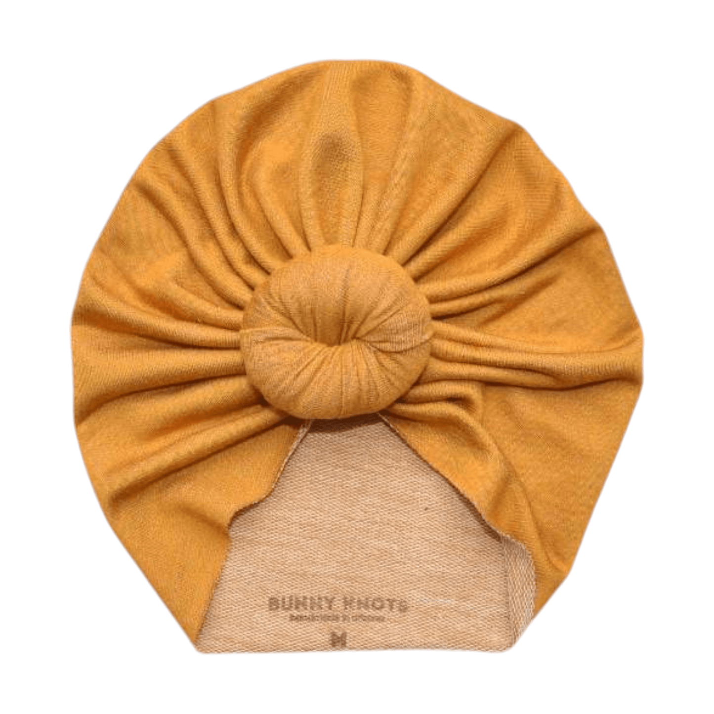 Bjork | Vintage Mustard | French Terry Headwrap - Bunny Knots