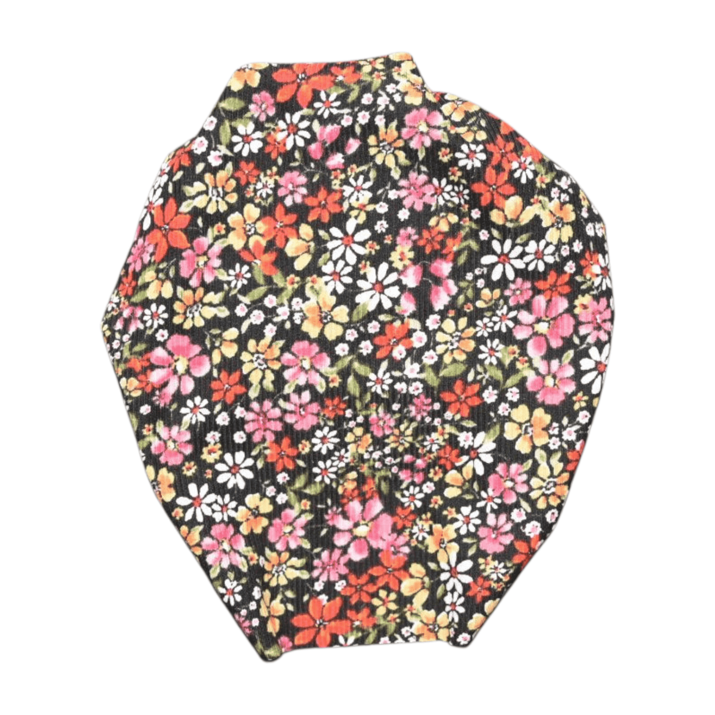 Lillian | Black Floral | Classic Headwrap - Bunny Knots