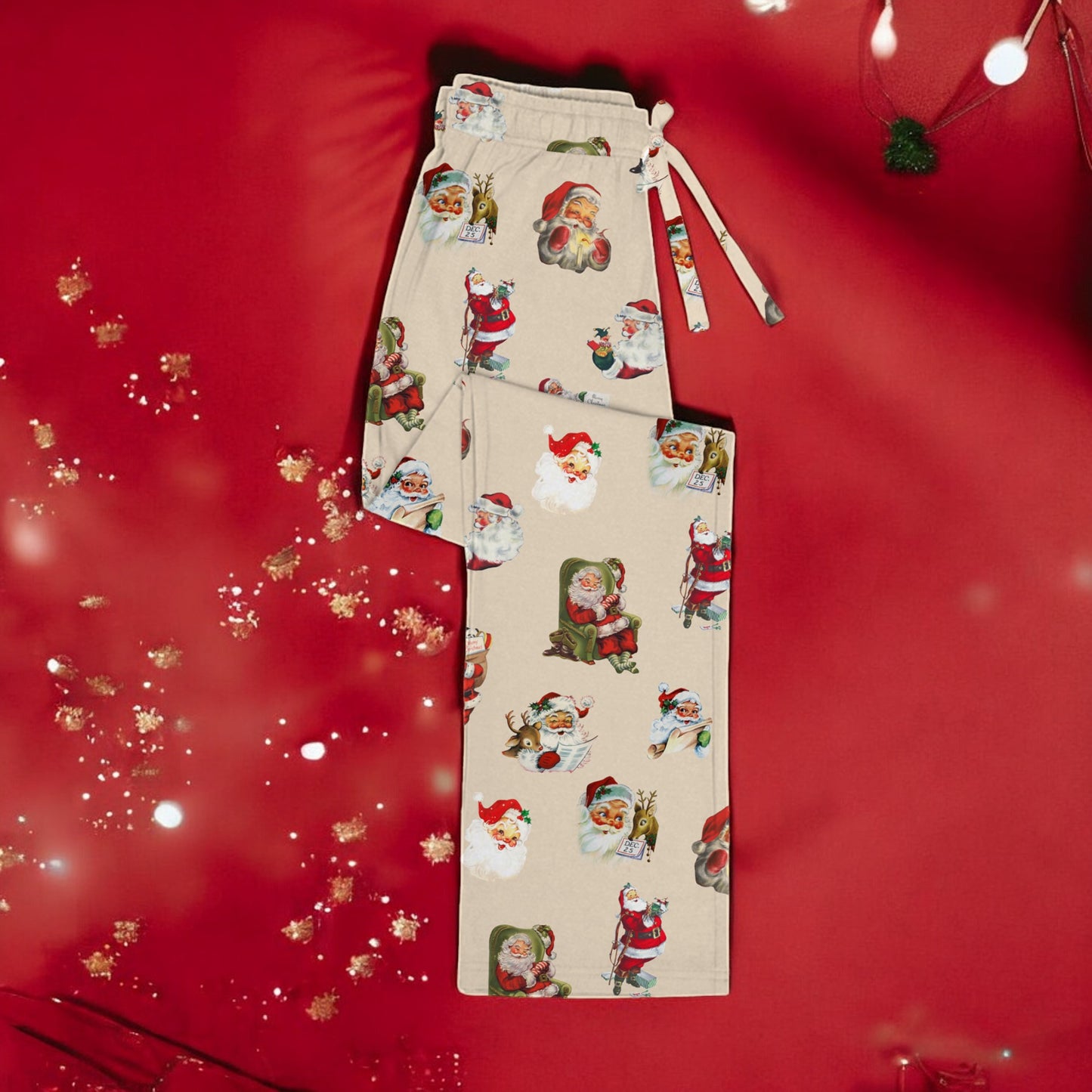 Jolly Old St. Nick | Unisex Bamboo Lounge Pants