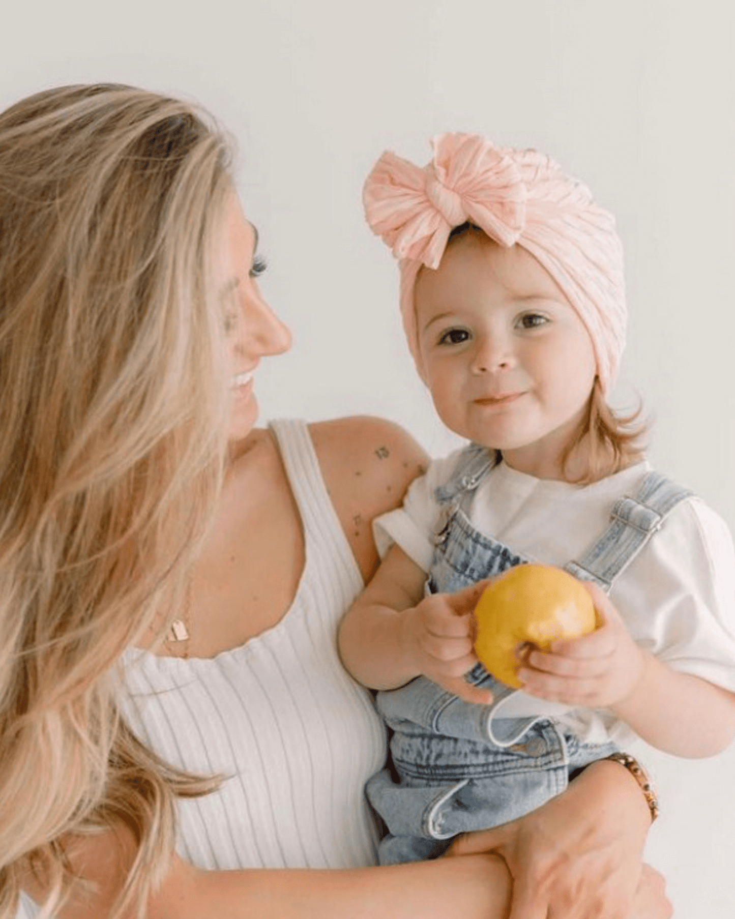 Babe | Piggy Pink | Honeycomb Headwrap - Bunny Knots