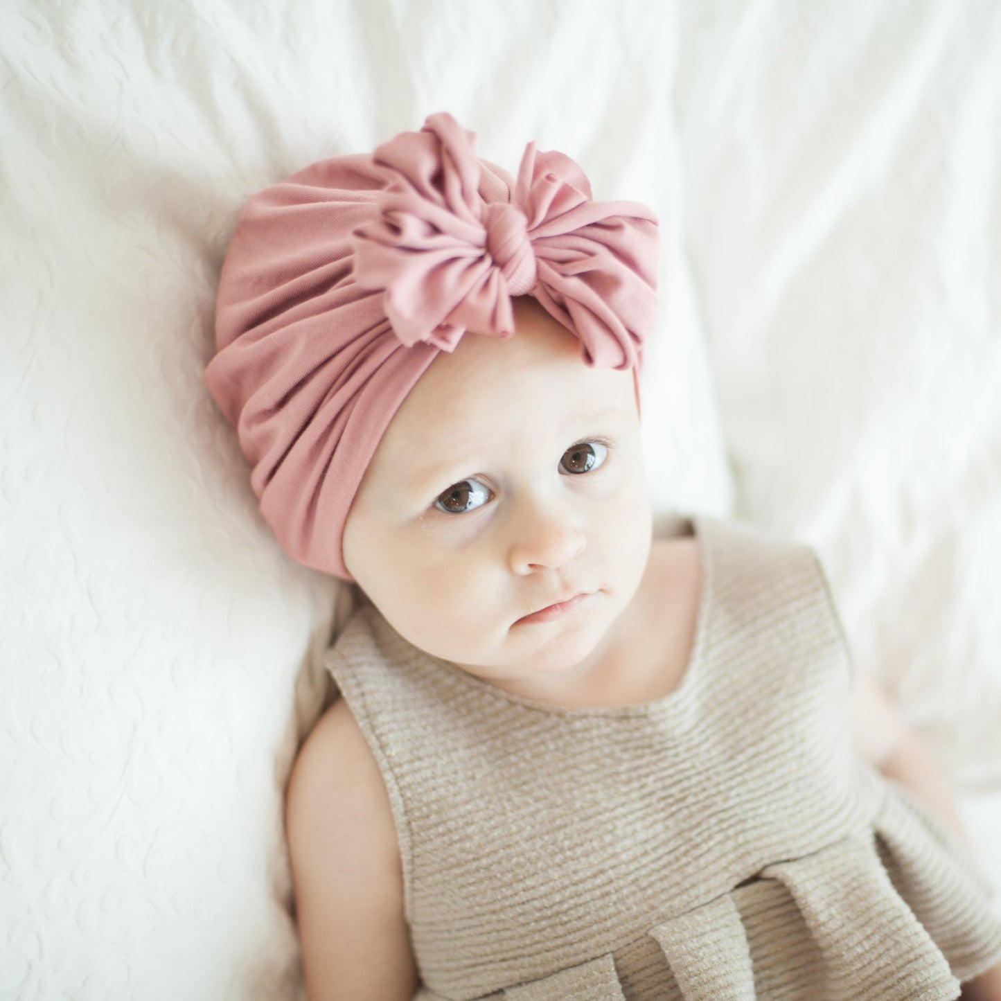 Savana | Pottery Pink | Classic Headwrap - Bunny Knots