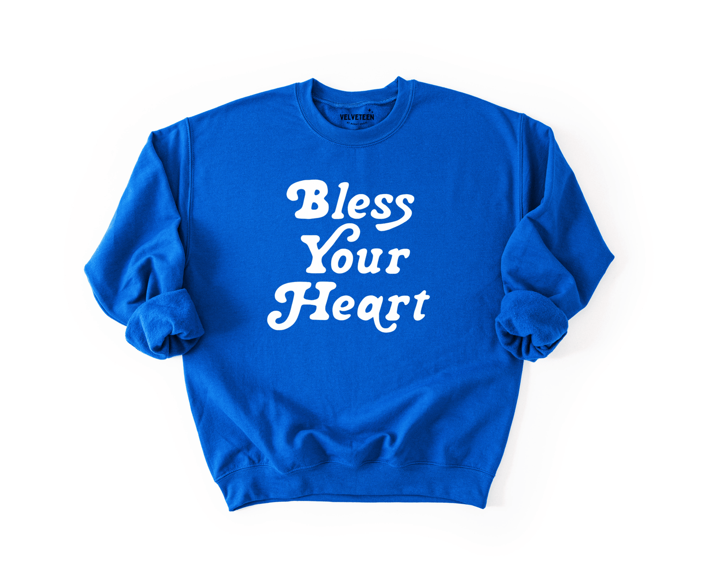 Bless Your Heart Crewneck Sweatshirt - Bunny Knots