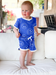 Don't Be Blue | Bamboo Retro Shortie Set