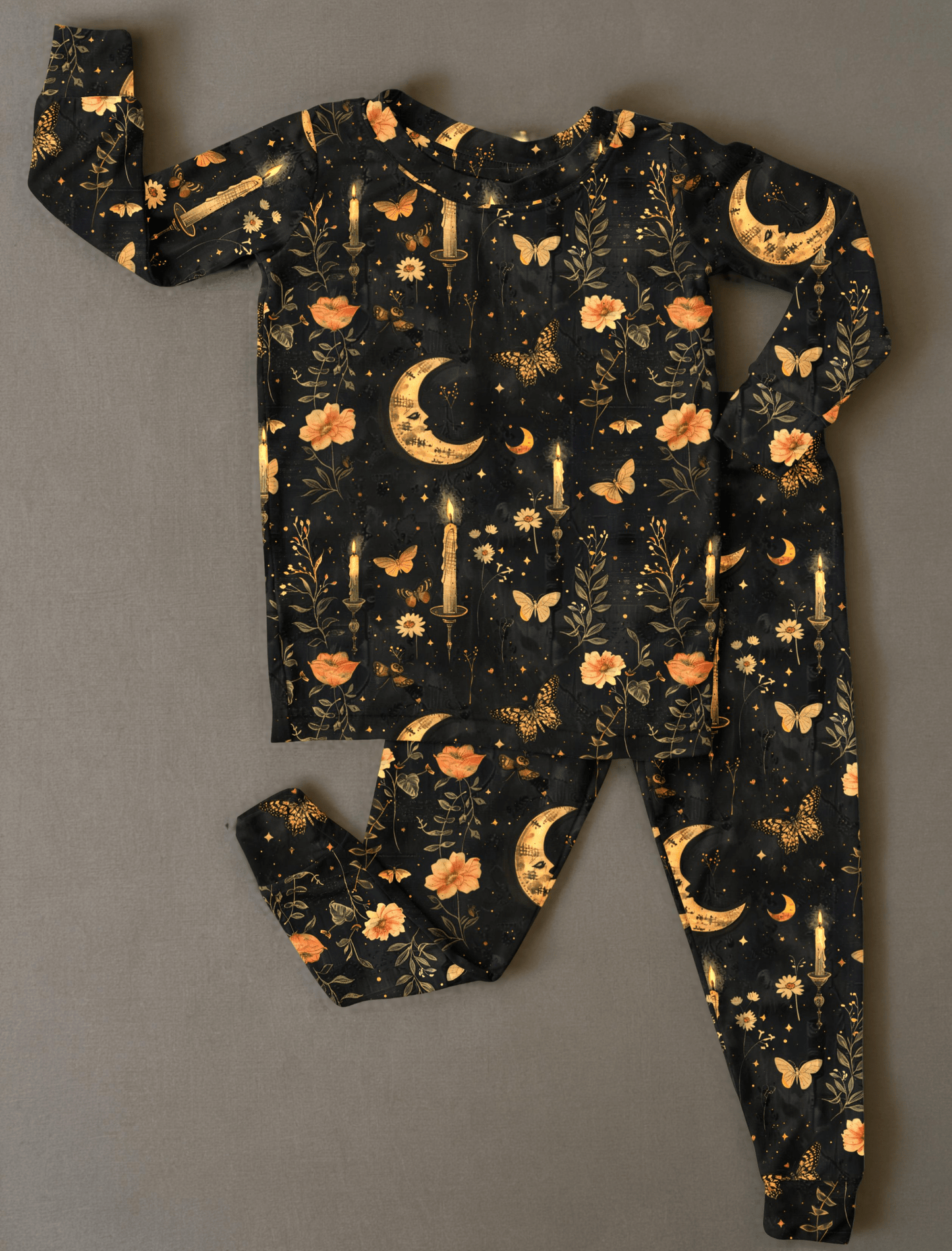 Lunar Luster | Bamboo Loungewear Set - Bunny Knots