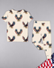 Soarin' USA | Modal Short Sleeve 2-Piece Lounge Set
