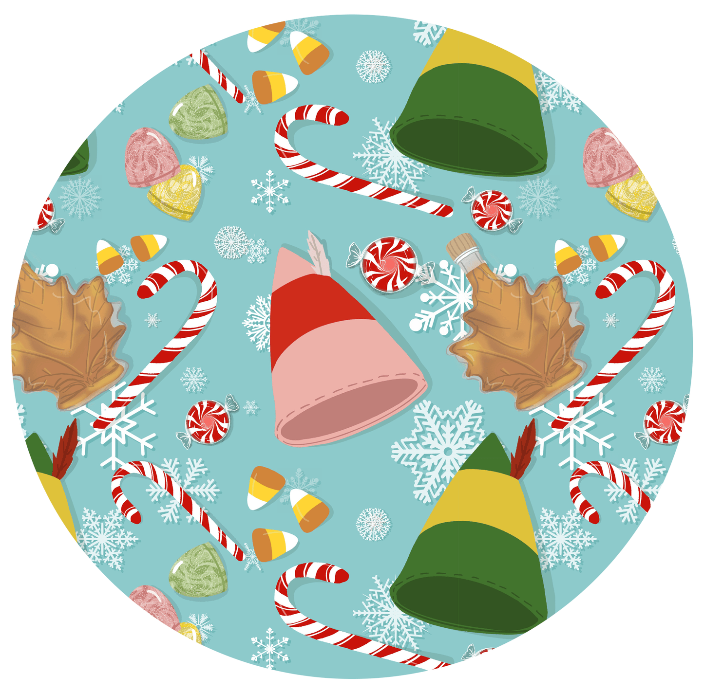 Elf Food Groups | Bamboo Ruffle Gown - Bunny Knots