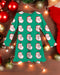 Father Christmas (Green) | Bamboo Ruffle Gown