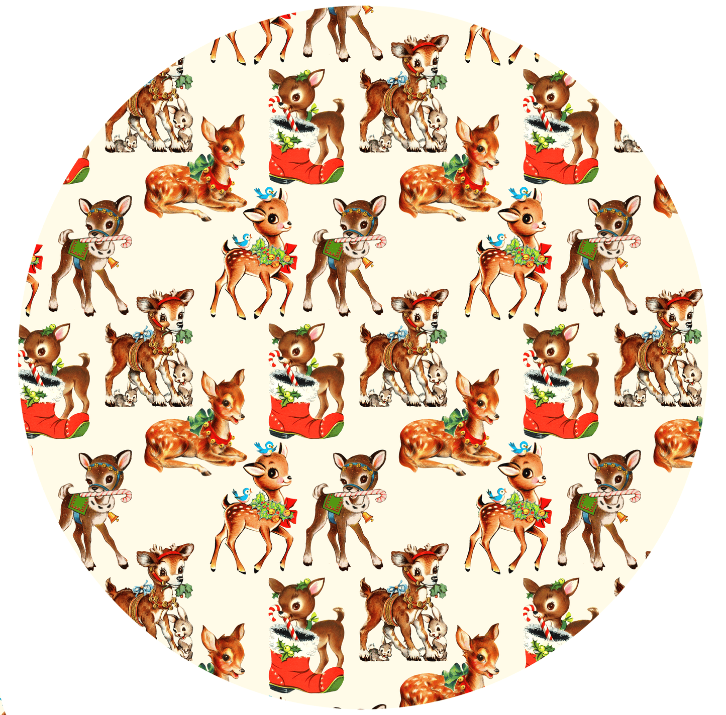 Holiday Greetings | Unisex Bamboo Lounge Pants - Bunny Knots