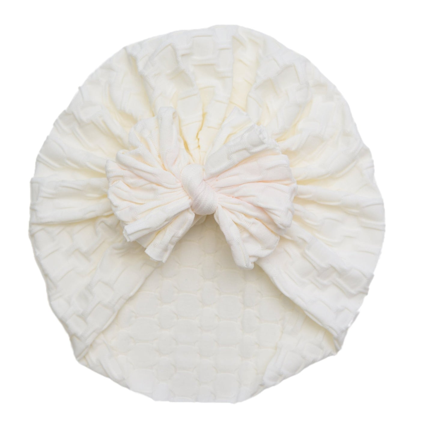 Robbie | Porcelain | Honeycomb Headwrap - Bunny Knots