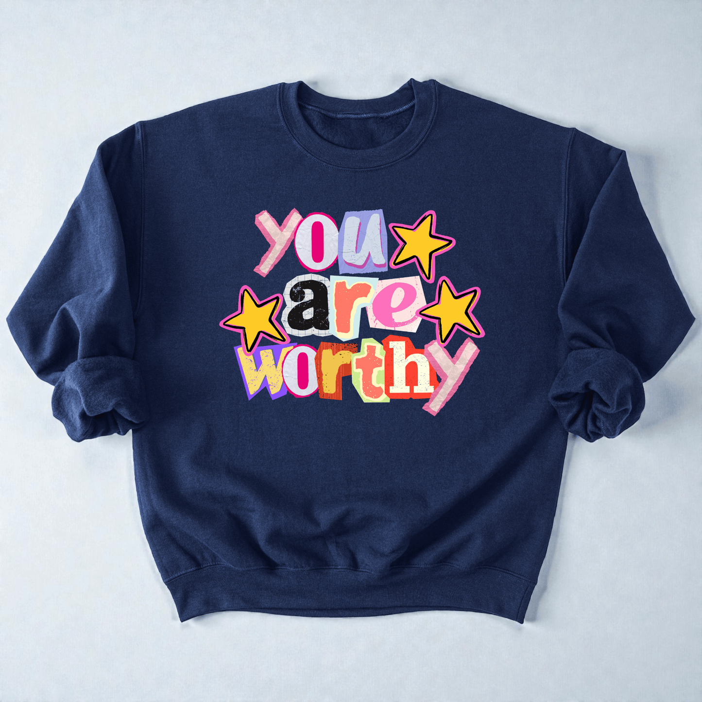 You are Worthy Crewneck Sweatshirt - Bunny Knots