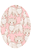 Load image into Gallery viewer, You Gotta Be Kitten Me | Sweet Pink Kitties | Bamboo French Terry Jogger Set
