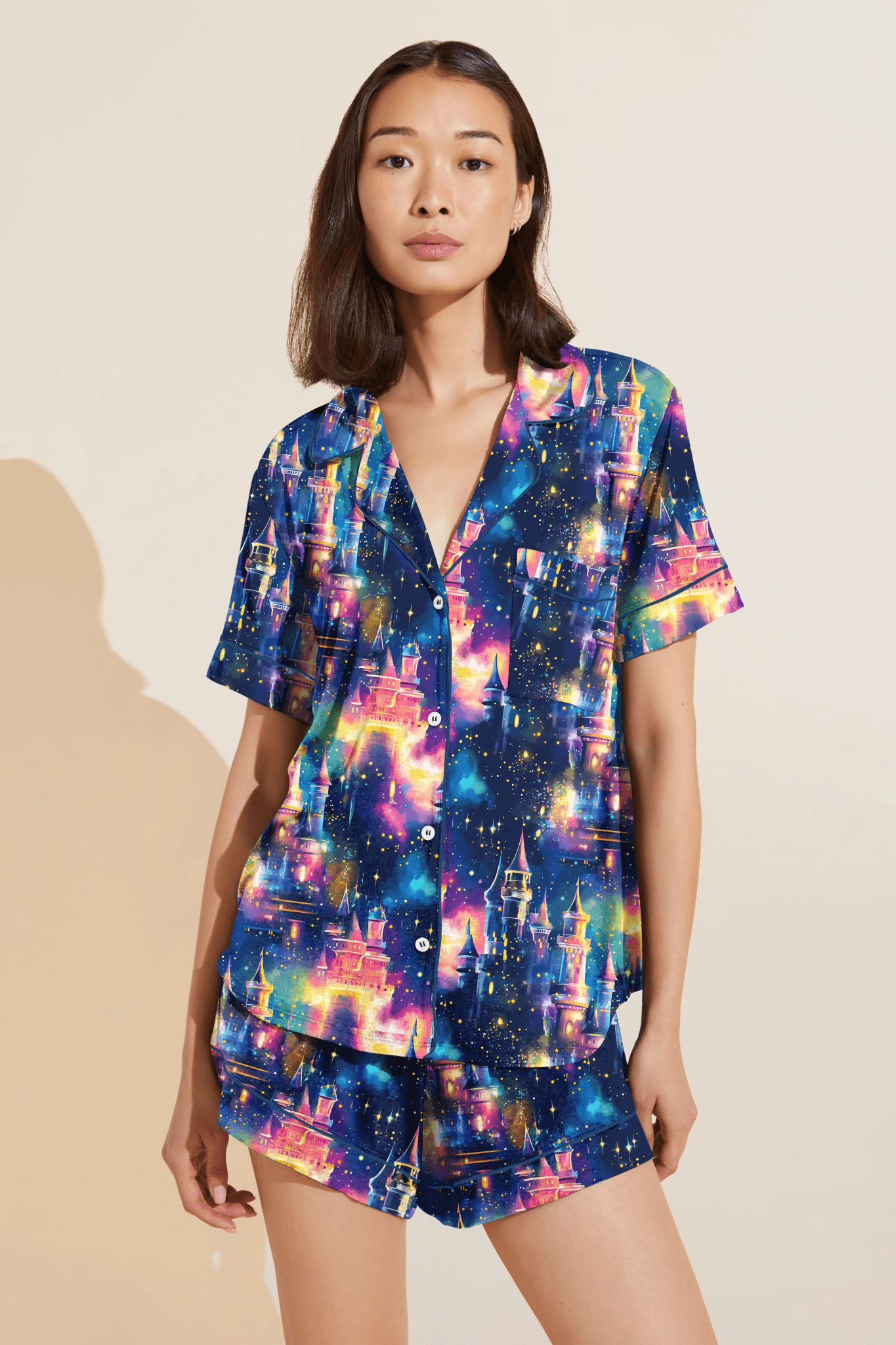 Magical Kingdom | Women's Lounge Short Set - Bunny Knots