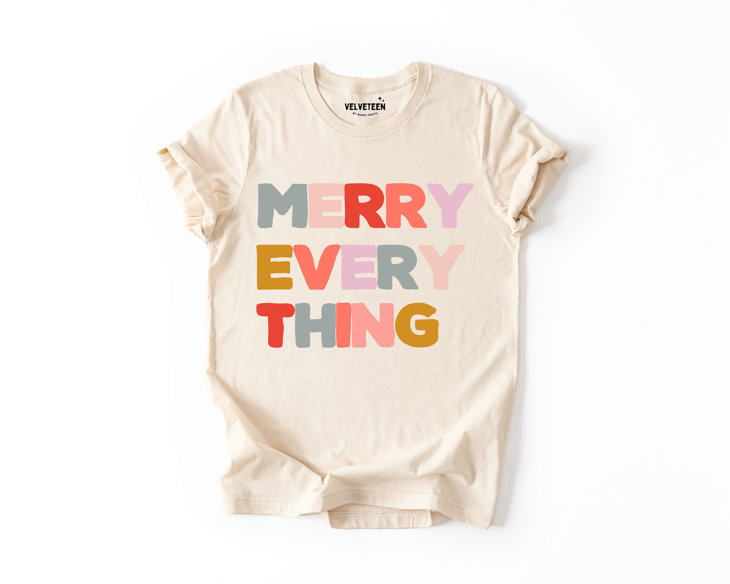 Merry Everything T-Shirt - Bunny Knots